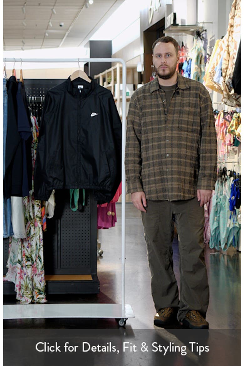 Sportswear Club Water Repellent Full-Zip Jacket (Men) | Nordstrom