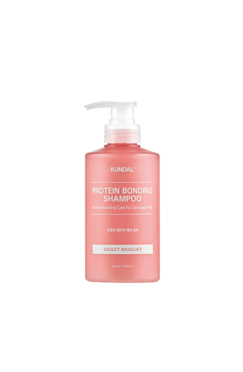 KUNDAL Protein Bonding Care Shampoo - Violet Muguet, Main, color, Pink