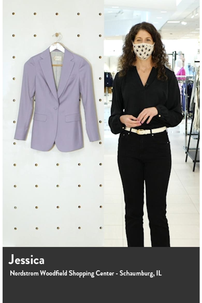 Cameron Single Breasted Wool Blazer video