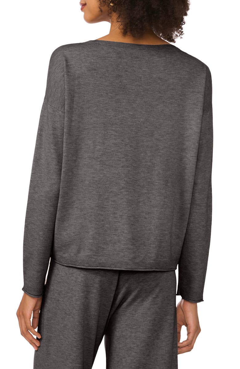 Vince Camuto Crewneck Sweater, Alternate, color, Medium Heather Grey