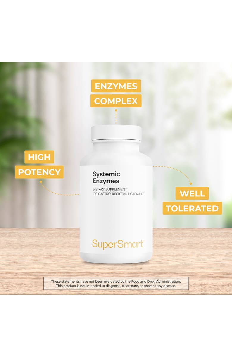 SuperSmart Systemic Enzymes, Alternate, color, NO COLOR