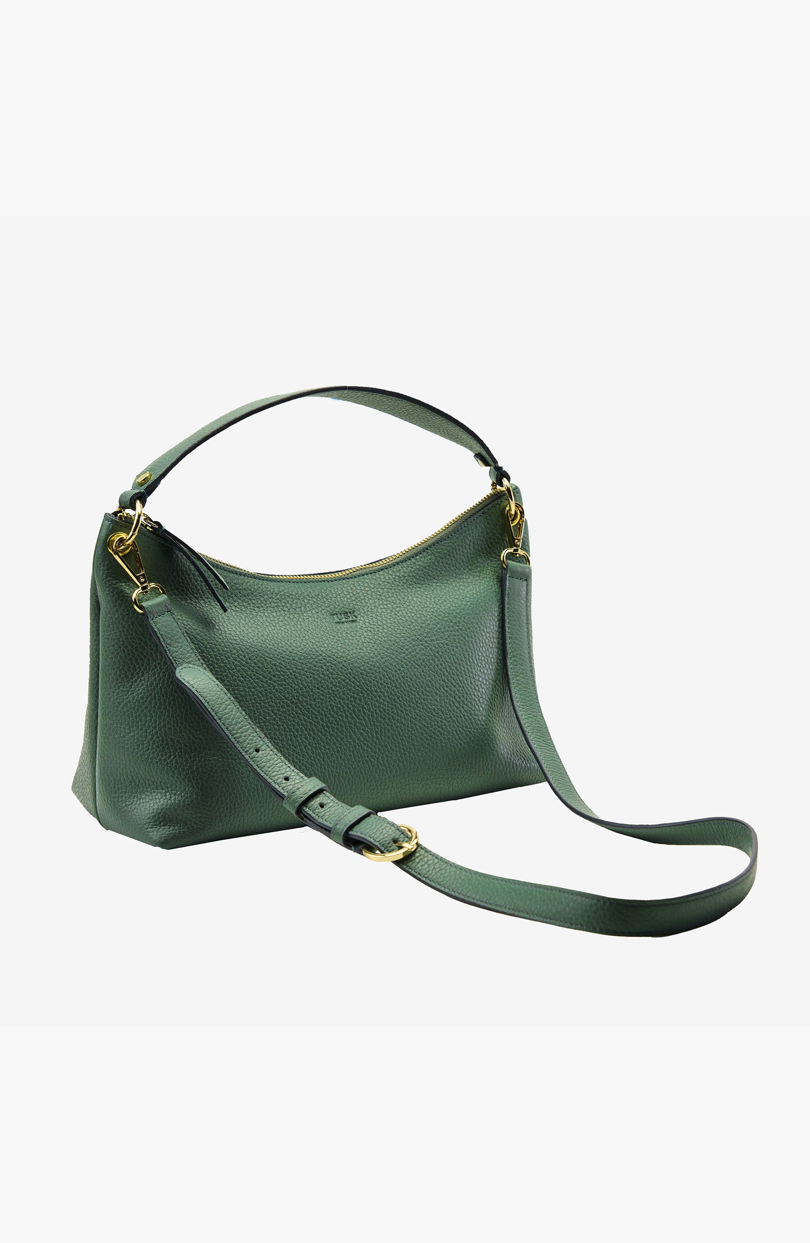 Ascot Indu Top Zip Hobo Bag, Alternate, color, Forest