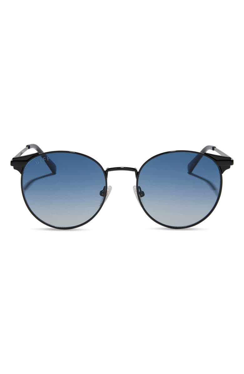 DIFF 53mm Logan Round Sunglasses, Main, color,