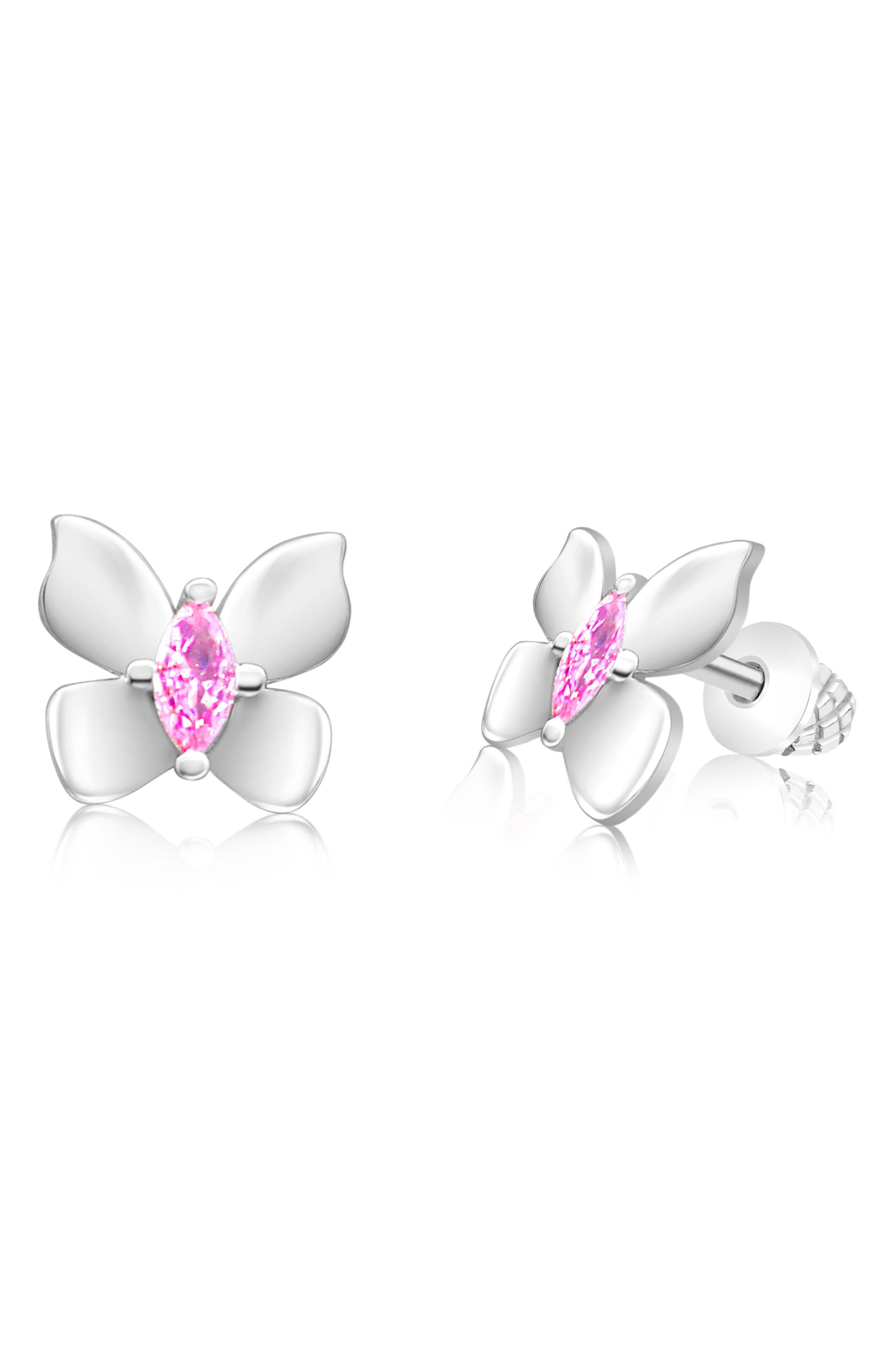 Kids' Butterfly Stud Earrings