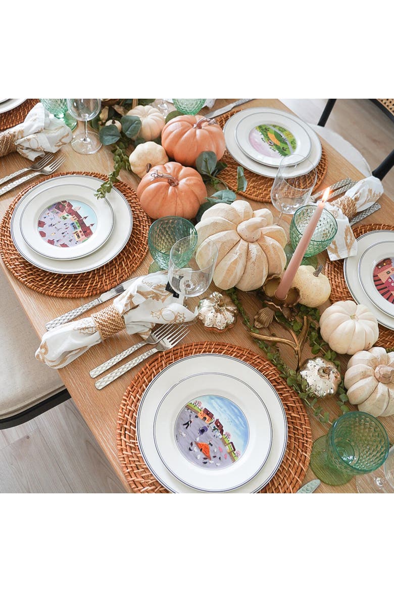 Design Naif 18 Piece Dinnerware Set for 6, Alternate, color, Multi