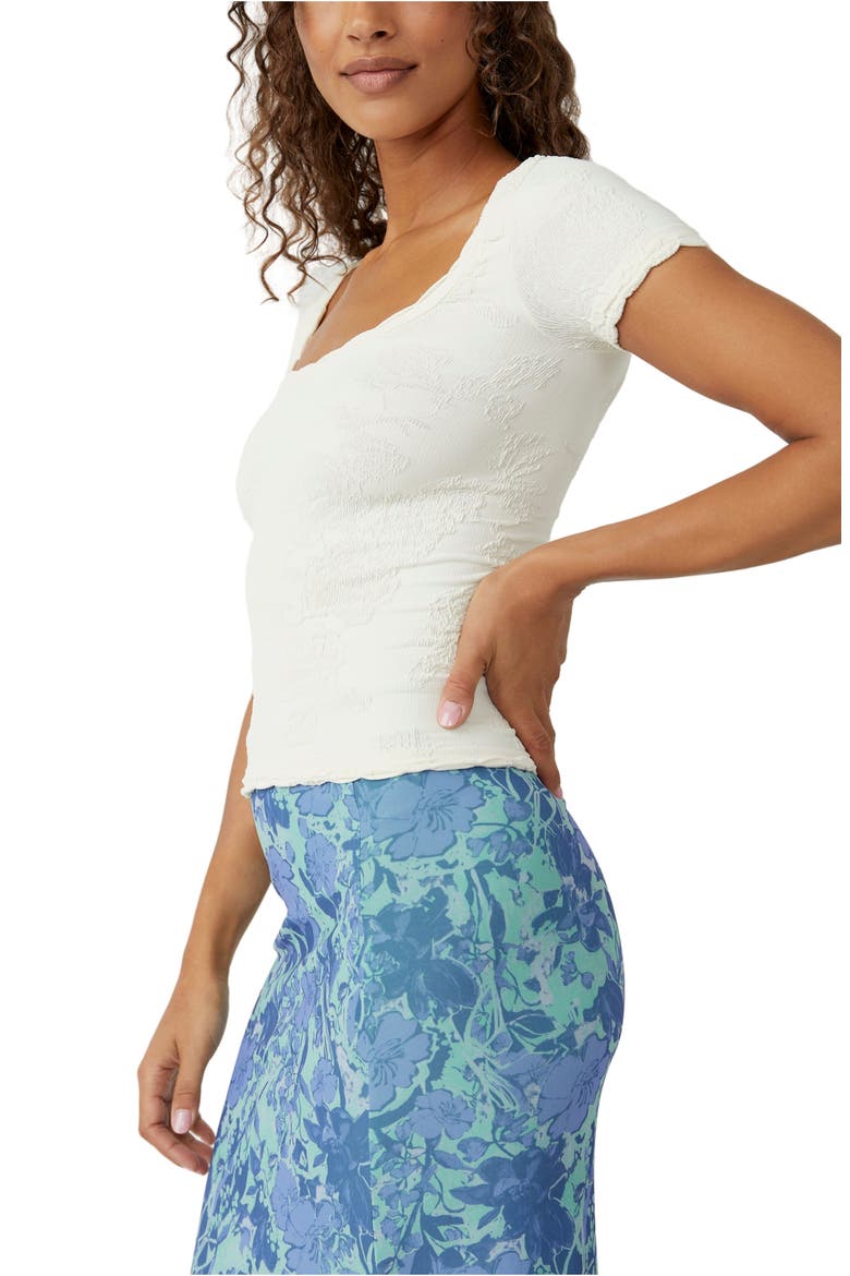 Send Love Top, Alternate, color, IVORY
