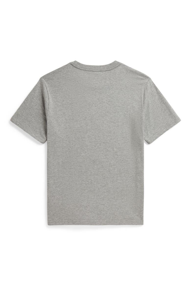 Kids' Polo Bear Cotton Graphic T-Shirt, Alternate, color, ANDOVER HEATHER