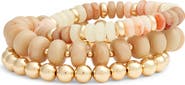 Nordstrom 3-Pack Beaded Bracelets