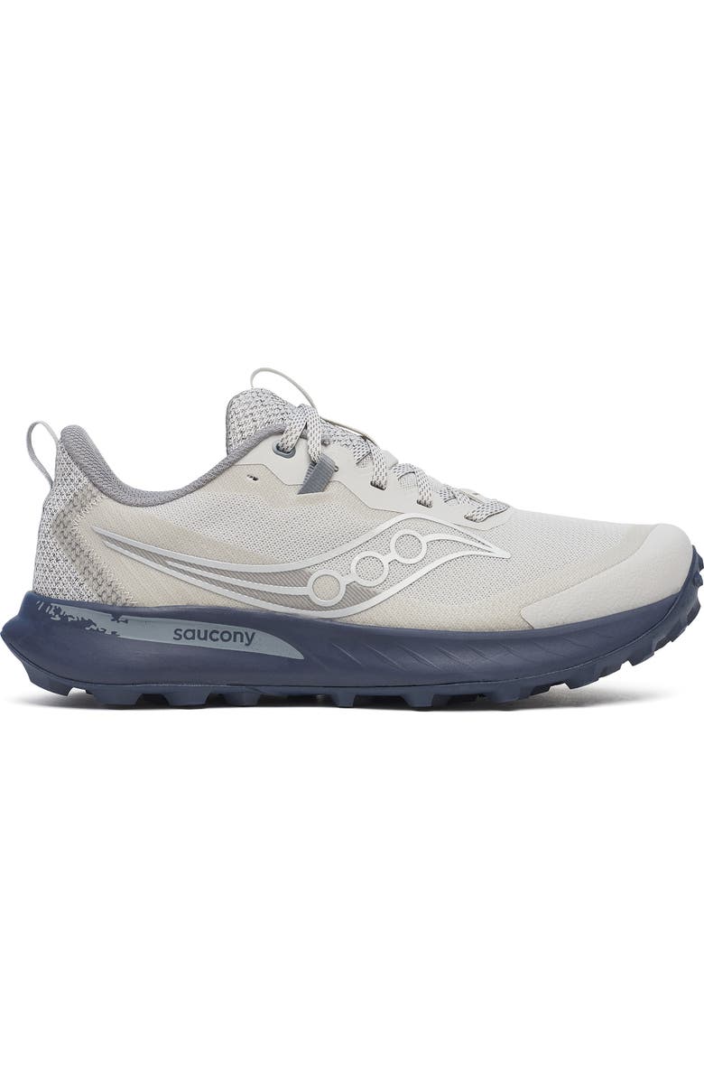 Saucony Peregrine 15 Trail Running Shoe, Alternate, color, Arctic/ Navy