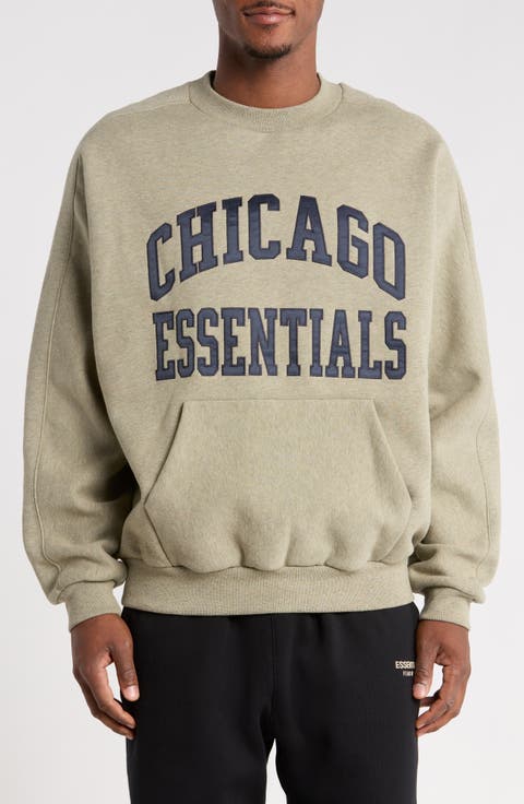 Chicago Bears 90s Relaxed Crewneck Sweatshirt