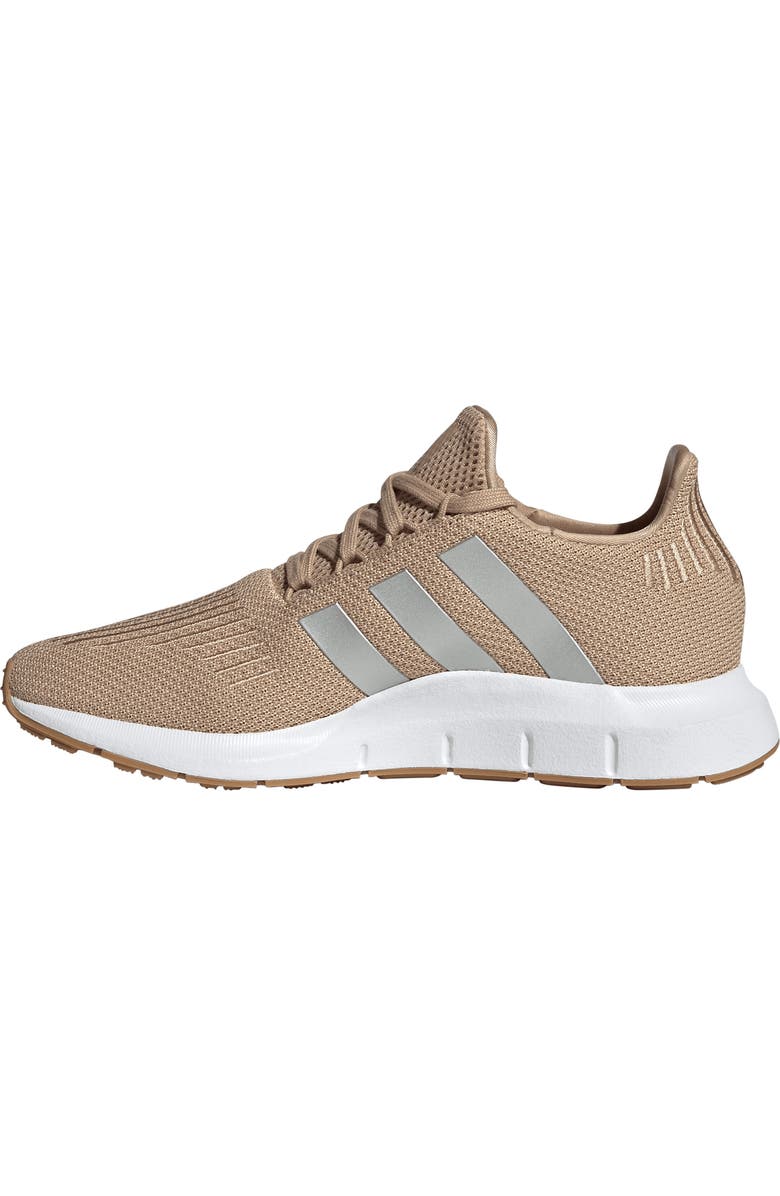 adidas Swift Run 1 Running Shoe, Alternate, color, Warm Sandstone/Silver/White