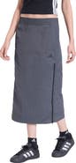 adidas The City Tech Woven Zip Midi Skirt