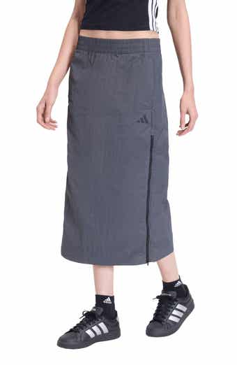 adidas The City Tech Woven Zip Midi Skirt