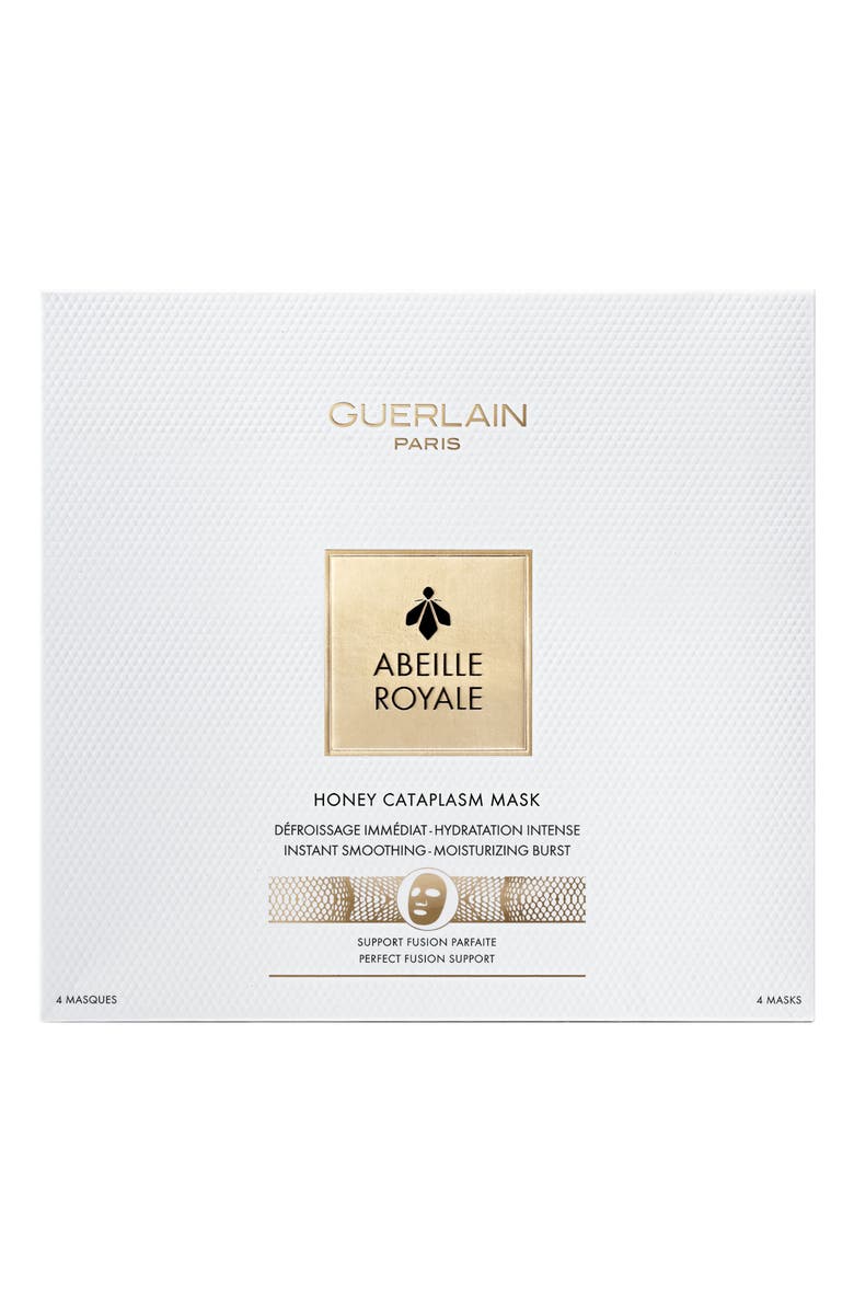 Guerlain Set of 4 Abeille Royale Honey Sheet Mask, Alternate, color,