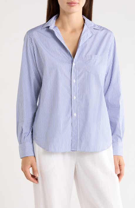 Frank & Eileen Eileen Relaxed Fit Stripe Button-Up Shirt