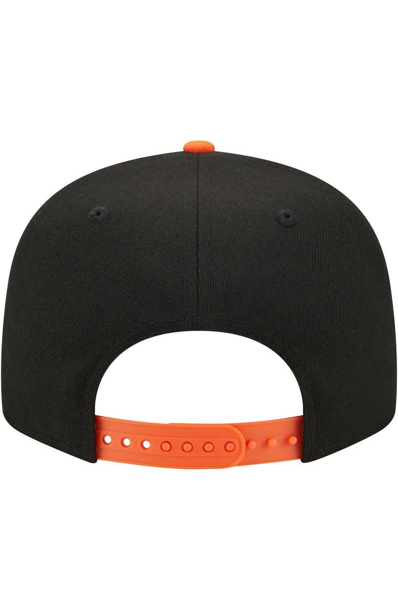 New Era Men's New Era Black/Orange Cincinnati Bengals City Originals 9FIFTY Snapback Hat, Alternate, color, 