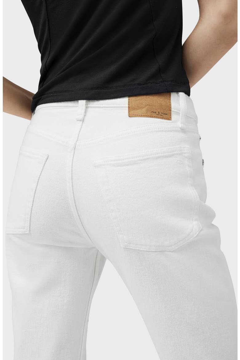 Harlow Relaxed Straight Leg Jeans, Alternate, color, OPTICWHT