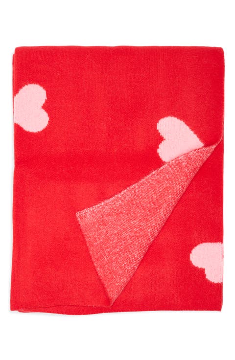 Allover Heart Blanket