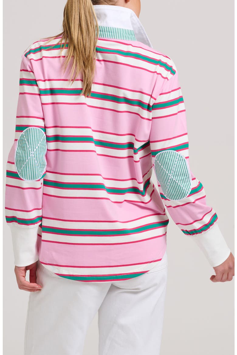 Robbie Long Sleeve Rugby Shirt, Alternate, color, PINK MULTI STRIPE