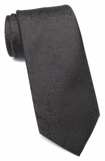 Calvin Klein Florence Floral Jacquard Tie