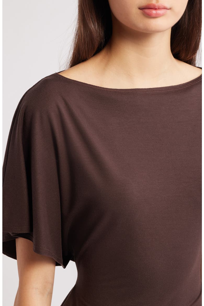 Avery Boatneck Knit Top, Alternate, color, MOLE