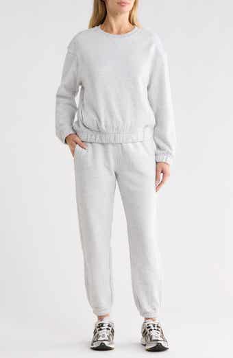Bentley Anya Fleece Crewneck Sweatshirt & Joggers Lounge Set