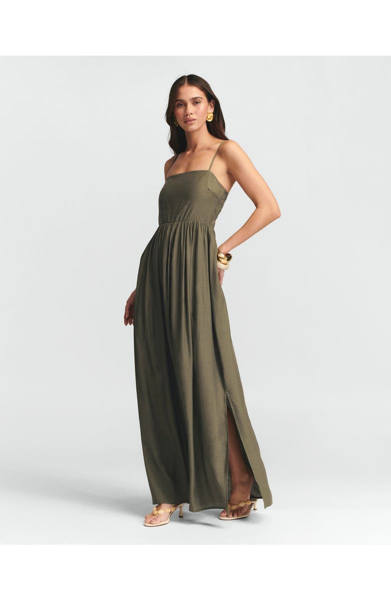 ST MRLO Lanah Maxi Dress, Alternate, color, Palm Leaf