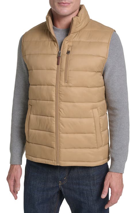 Quilted Zip Front Vest