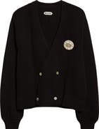 Bode Double Breasted Cotton Cardigan