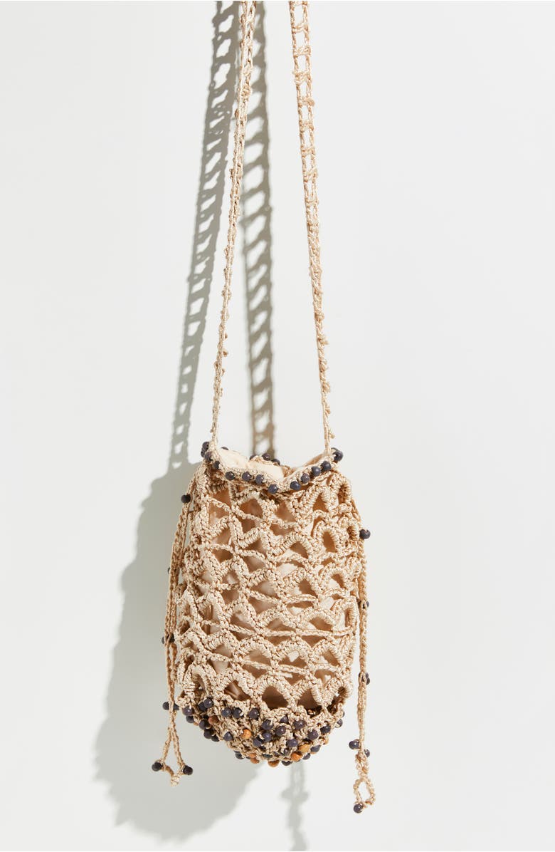 Free People Moonlight Crochet Bag, Alternate, color,