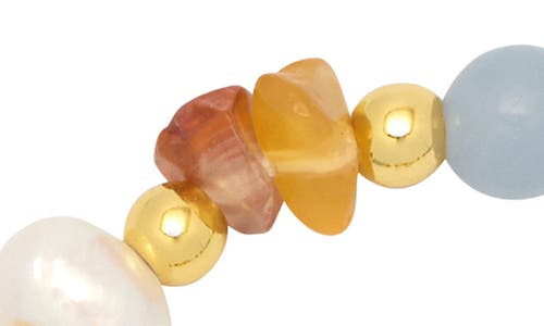Estella Bartlett Chip Bead Bracelet In Multi