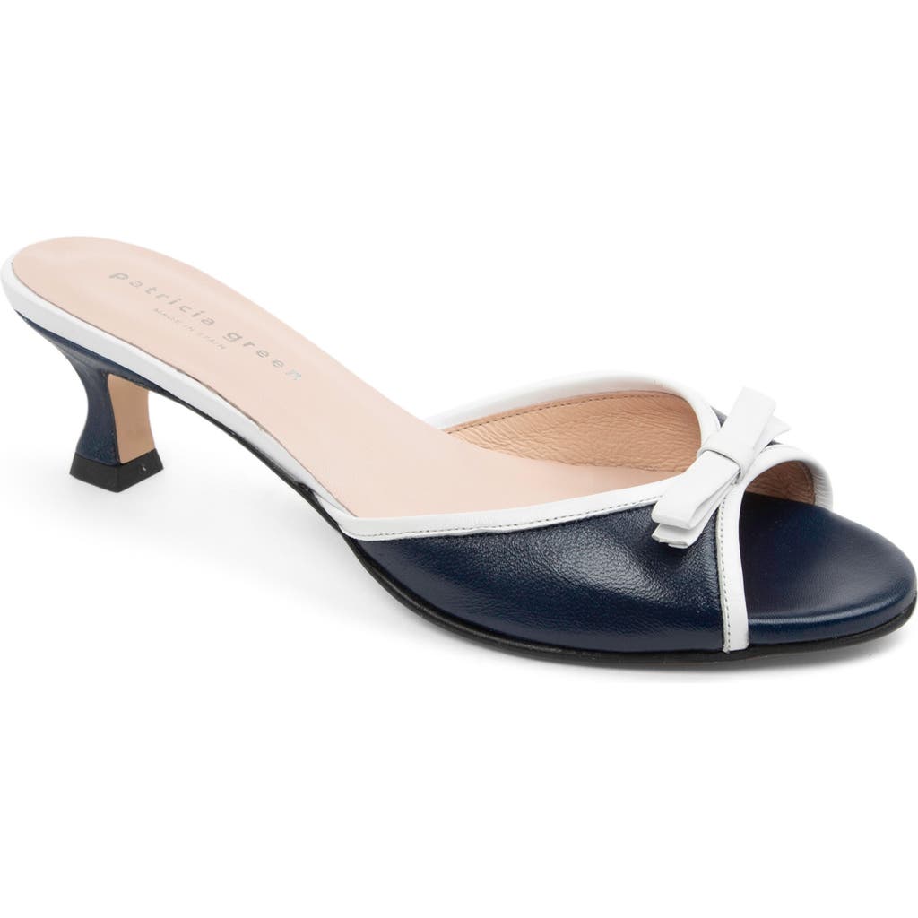 Patricia Green Bettye Kitten Heel Slide Sandal