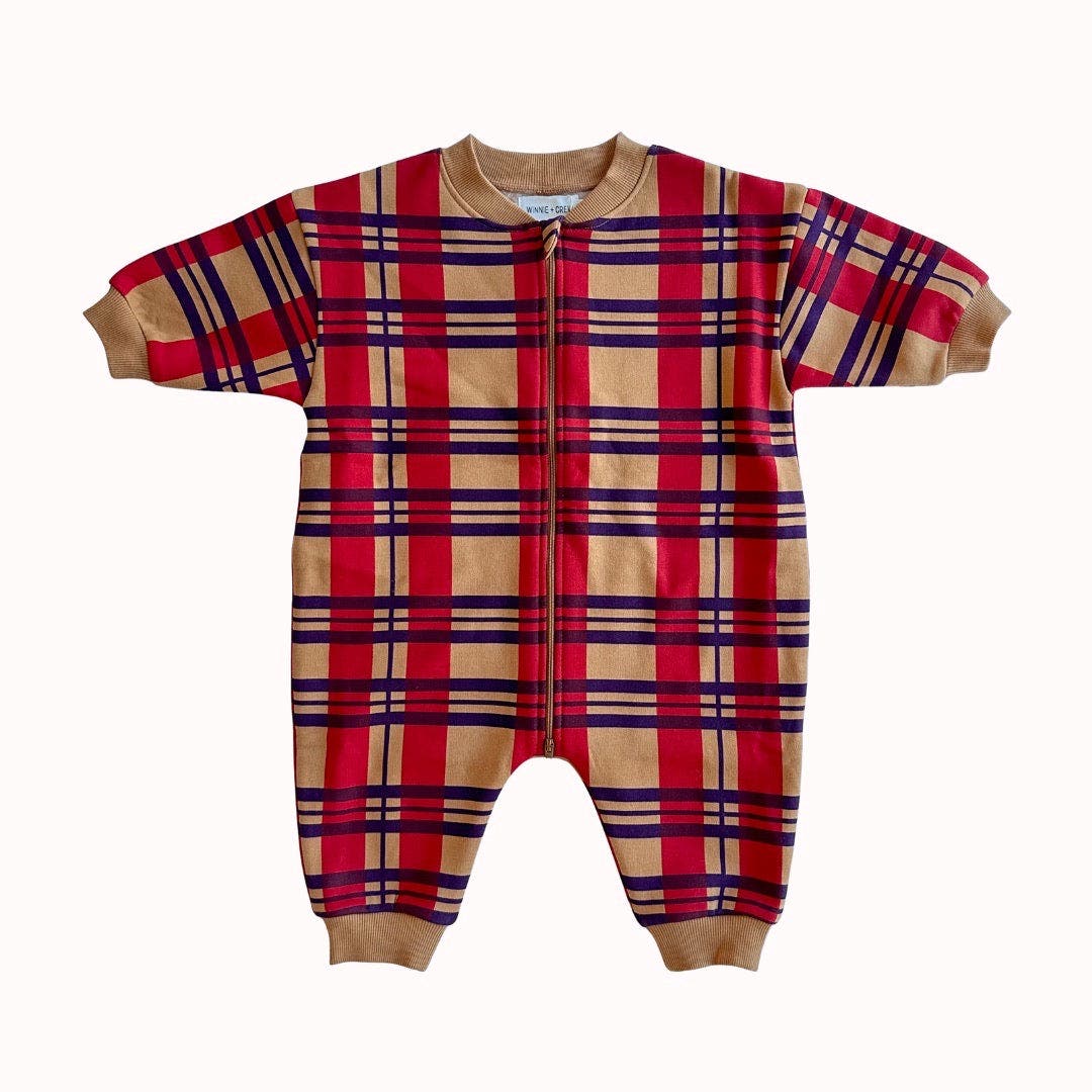 selected Mars Red Plaid