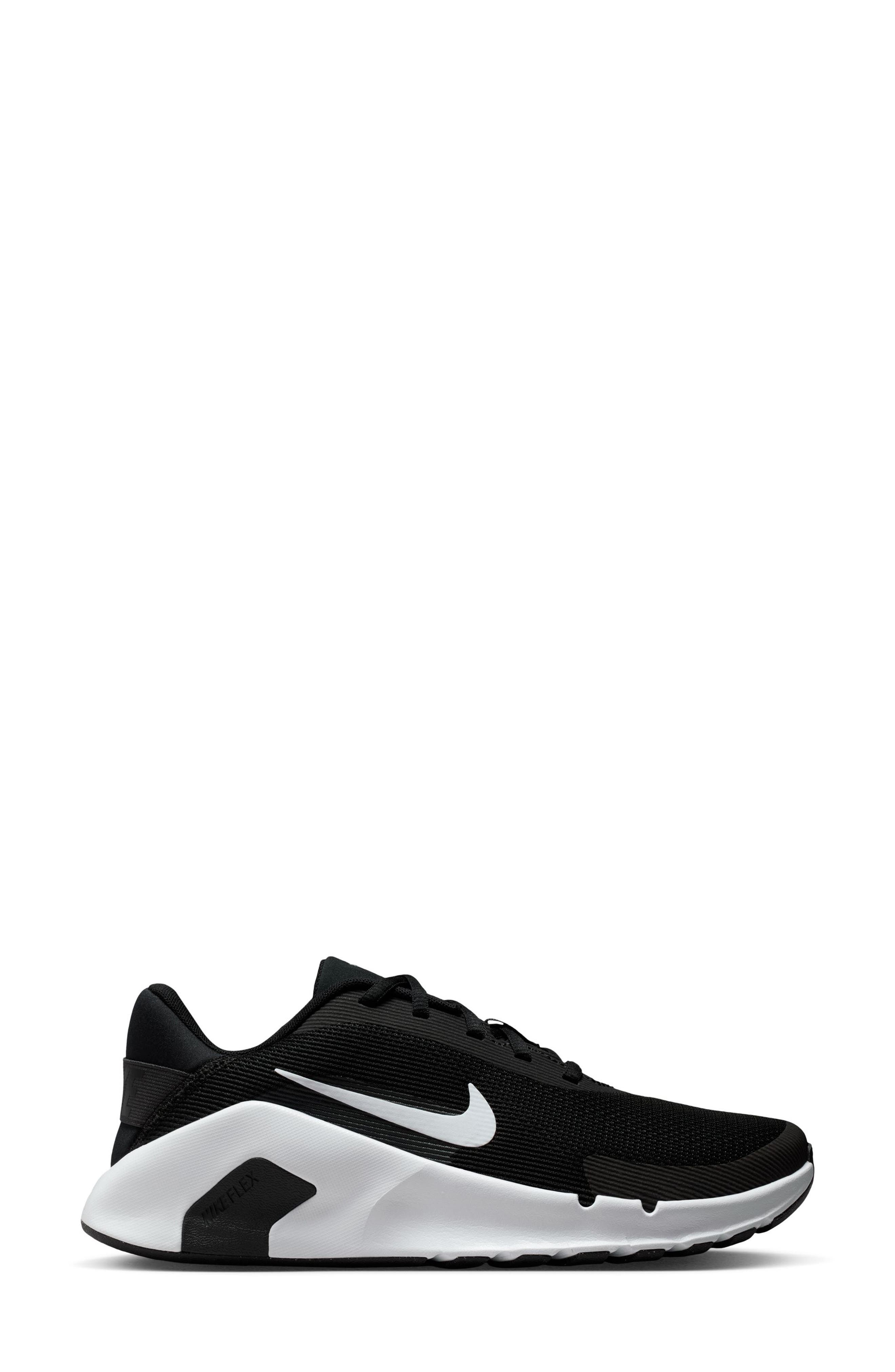 Nike Flex Train Sneaker - Extra Wide Width, Alternate, color, Black/ White/ Anthracite