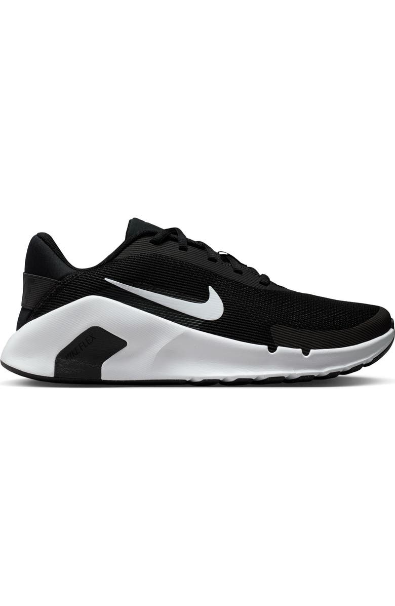Nike Flex Train Sneaker - Extra Wide Width, Alternate, color, Black/ White/ Anthracite