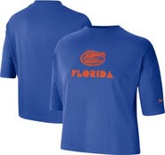 Nike Women's Nike Royal Florida Gators Crop Performance T-Shirt