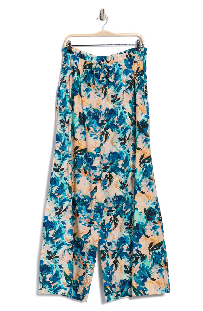 Ulla Johnson Sawyer Floral Cotton Wide Leg Pants, Alternate, color,