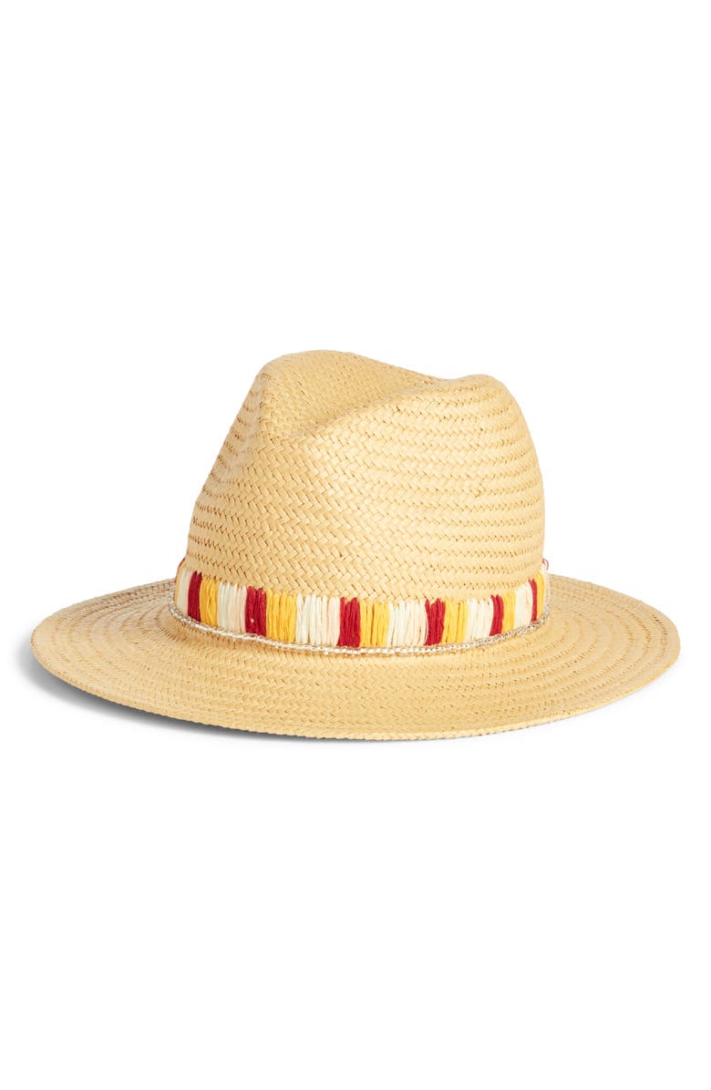 Something Navy Panama Hat, Main, color,