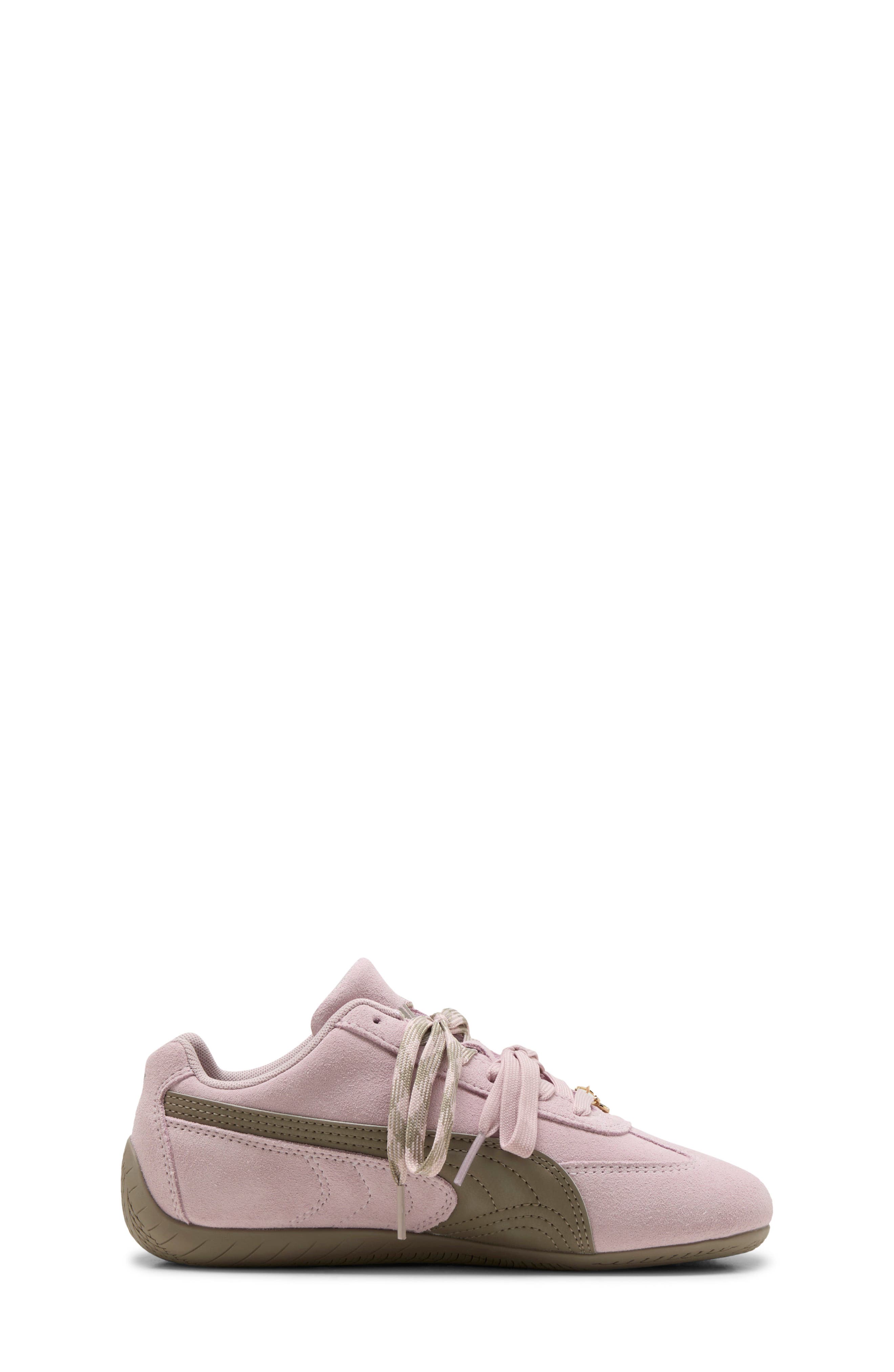 Kids' Speedcat Charmies Sneaker, Alternate, color, MISTY PINK/ MOUSE GRAY