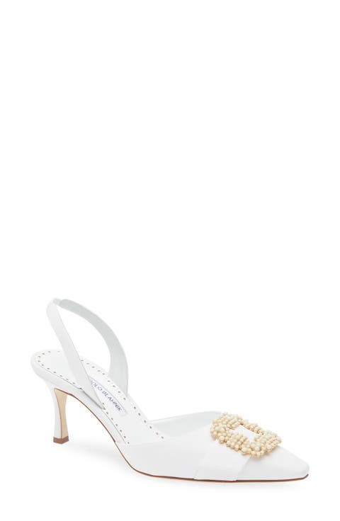 Shop White Manolo Blahnik Online | Nordstrom Shop White Manolo Blahnik Online | Nordstrom
