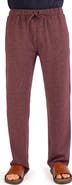 TailorByrd Brushed Melange Open Bottom Sweatpants