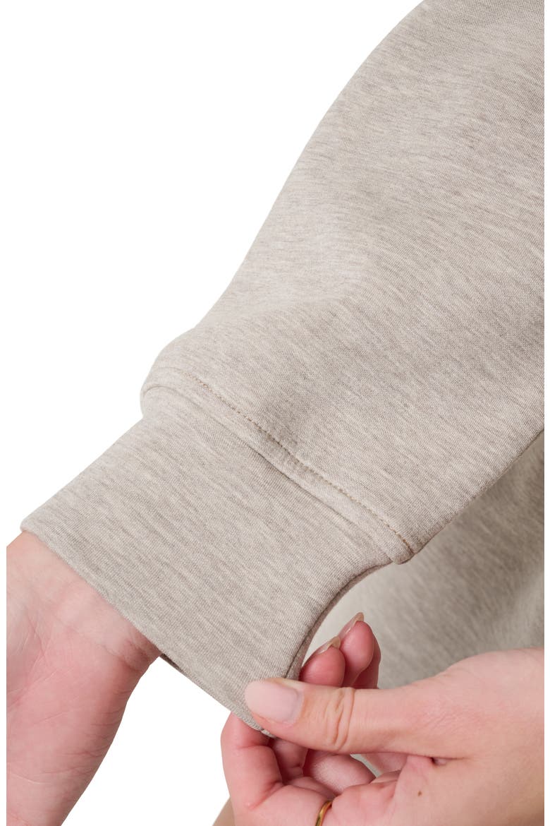 Cloudscape Sweatshirt, Alternate, color, HEATHER SAVANNAH TAN