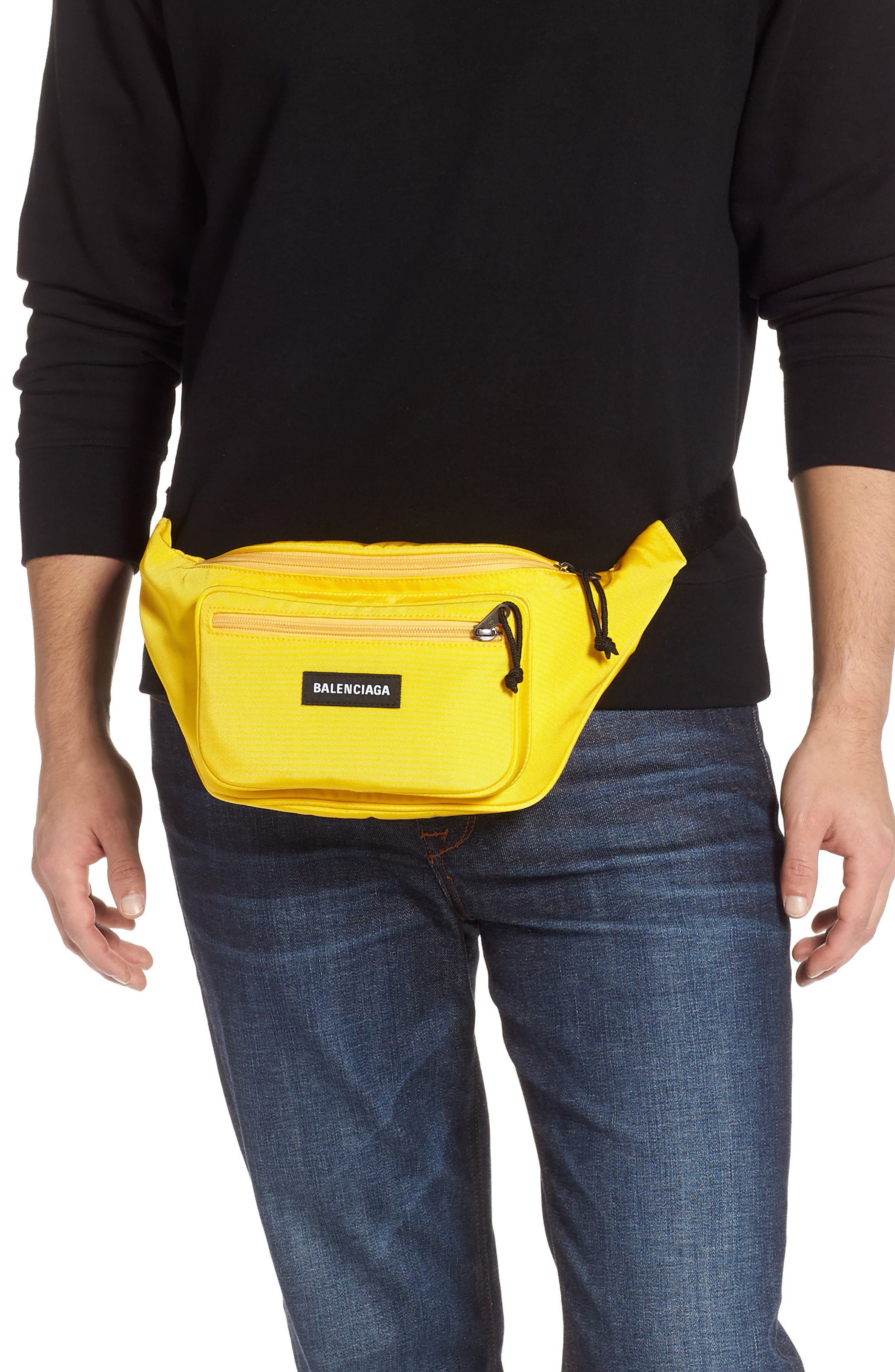 Balenciaga Explorer Belt Bag, Alternate, color, 