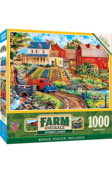 Grandma's Garden 1000 Piece Puzzle