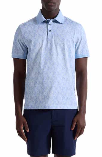 Vance OoohCotton® Leaf Print Polo