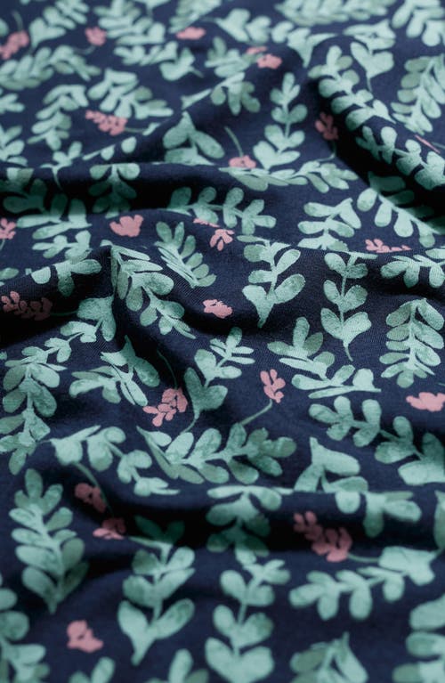 Seasalt Cornwall Killiow Floral Tunic Top In Black