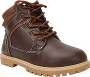 Seven7 Kids' Allison Faux Leather Combat Boot