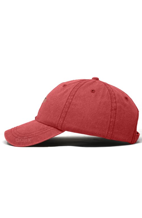 Dalix Lil Peach Dad Cap In Red
