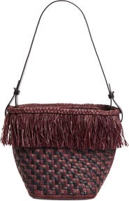 Proenza Schouler Woven Raffia Bucket Bag