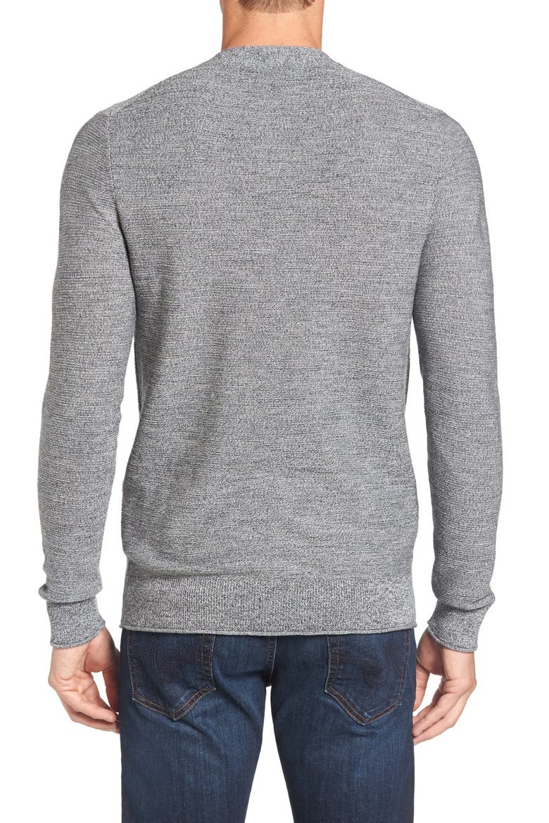 Merino Wool Knit Henley, Alternate, color, GREY JASPER